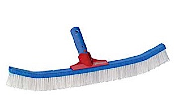 Pool Pals 18" JC Red Deluxe SS & Poly Bristle Combo Brush | BR3018R