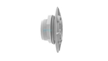 AquaStar 6_quot; Bulkhead Adapter, 2.5 _quot; Thread, 2_quot; Socket, with Gaskets and Locking Nut for Fiberglass/Steel | White | 6HA25T20S101