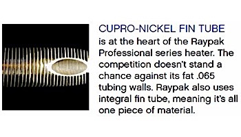 Raypak Professional Series Propane Gas Commercial Pool & Spa Heater 399K BTU | Cupro Nickel Heat Exchanger | Electronic Ignition | Digital Controls | B-R408-EP-X #57 013732