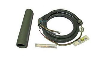 Pump Installation Kit with 2" Threaded Nipple, Conduit & Wire, Magic Lube, & Thread Sealant