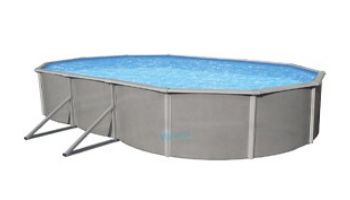 Belize 15' Round Steel Wall Pool 52" Tall without Liner | NB2522