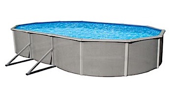 Belize 15'x30' Oval Steel Wall Pool 52" Tall without Liner | NB2534