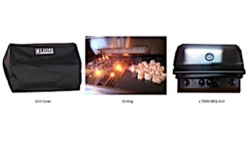 Lion Premium Grills L-75000 32" 4-Burner Stainless Steel Built-in Propane Grill with Lights | 75625