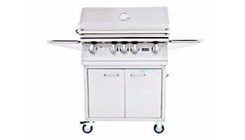 Lion Premium Grills L-75000 Stainless Steel Cart Only with Locking Wheels | 53621