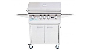 Lion Premium Grills L-75000 32" 4-Burner Stainless Steel Built-in Natural Gas Grill with Lights | 75623