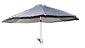 Lion Premium Grills 9' Umbrella with Aluminum Pole White | L1647