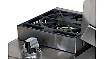 Lion Premium Grills Stainless Steel Single Side Burner Natural Gas | L5631