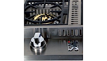 Lion Premium Grills Stainless Steel Double Side Burner Natural Gas | L1634