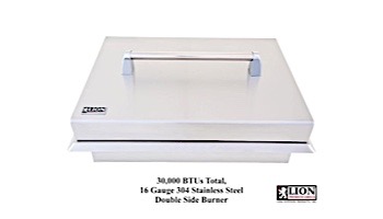 Lion Premium Grills Stainless Steel Double Side Burner Propane | L1707