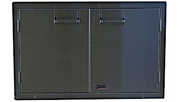 Lion Premium Grills Stainless Steel Double Door with Towel Rack | L3322