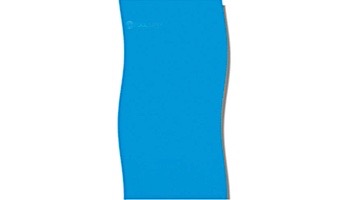 Solid Blue 8'X12' Oval Standard Gauge Overlap Style Liner NL211-20 | LI081220