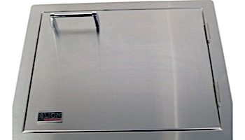 Lion Premium Grills Stainless Steel Horizontal Door with Towel Rack | L2219