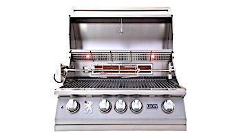 Lion Premium Grill Islands Resort Q with Rock or Brick Natural Gas | 90110NG