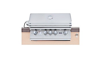 Lion Premium Grill Islands Superior Q with Rock or Brick Propane | 90102LP