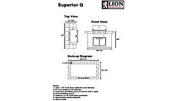 Lion Premium Grill Islands Superior Q Natural Gas | 90101NG