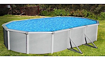 Samoan 12'x24' Oval Steel Wall Pool 52" Tall without Liner | NB1648