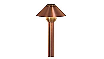 FX Luminaire BellaDonna Incandescent Path Light with 18" Riser  | Copper | 20W | BD-20-18R-CU