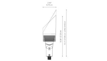 FX Luminaire NP LED Up Light | 3 LED | Bronze Metallic | NP3LEDBZ