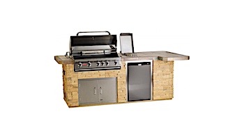 Bull Outdoor Products BBQ Island in Stucco | 31014