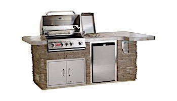 Bull Outdoor Products BBQ Island in Stucco | 31014