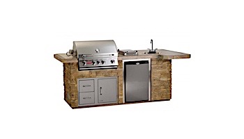 Bull Outdoor Products BBQ Island in Stucco | 31014