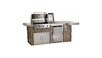 Bull Outdoor Products BBQ Island in Stucco | 31014