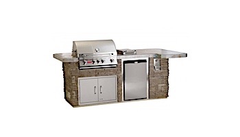 Bull Outdoor Products BBQ Island in Stucco | 31014