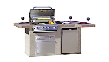 Bull Outdoor Products Power BBQ Island in Stucco | 31008