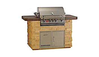 Bull Outdoor Products Master Q Island in Stucco | 31004