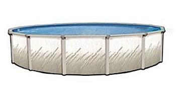 Pretium 12' Round Above Ground Pool - 52" Steel Wall Pool Assy with Widemouth Skimmer | PPREGLXDUN-1252SSSTSSFB0-WS