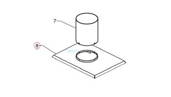 Raypak Flue Adapter | 010823F