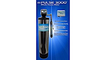 Deep Blue Water Technologies MPulse 3000 Whole House Water Filtration System | 9"x48" Tank with WS1T Clack Valve | 0954