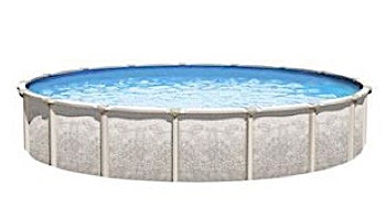 Magnus Hybrid 18' Round 54" Wall Pool with SS Service Panel Pool | Pool Only | PMAGELL-1854RSRSRSB11-TS