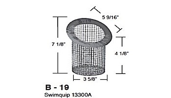 Aladdin Basket for Swimquip 13300A | B-19