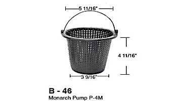 Aladdin Basket for Monarch Pump P-4M | B-46