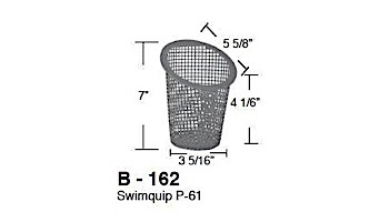 Aladdin Basket for Swimquip P-61 | B-162