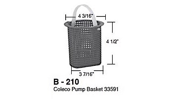 Aladdin Basket for Coleco Pump 33591 | B-210