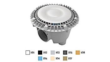 Aquastar 8" Anti-Entrapment Suction Outlet Cover White | 8SBWR101