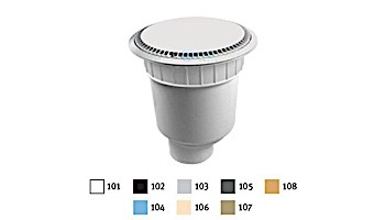 AquaStar 10" Suction Outlet Cover with 4" Spigot | 10AVR101C