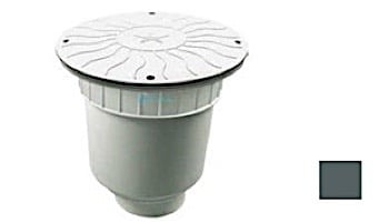 AquaStar 10" Round Debris Catcher Suction Outlet Cover with Double Deep Sump Bucket with 4" Socket (VGB Series) | Tan | 10LT108D