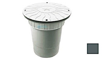 AquaStar 10" Round Debris Catcher Suction Outlet Cover with Double Deep Sump Bucket with 6" Socket (VGB Series) | Tan | 10LT108F