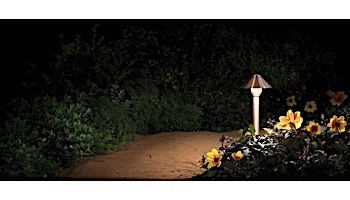 FX Luminaire BD LED Path Light | 1 LED | 12 Riser | Antique Tumbled | BD1LED12RAT KIT