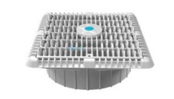 AquaStar 9" Suction Outlet Cover with Vented Riser Ring | WAV9WR101A