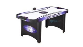 Hathaway Hat Trick 4-Foot Air Hockey Table for Kids and Adults with Electronic and Manual Scoring, Leg Levelers | NG1015H BG1015H