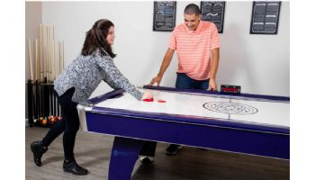 Hathaway Phantom 7.5-Foot Air Hockey Table with Electronic Scoring, Dual Blowers and Automatic Return | NG1038H  BG1038H