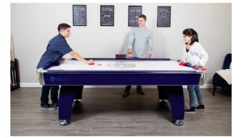 Hathaway Phantom 7.5-Foot Air Hockey Table with Electronic Scoring, Dual Blowers and Automatic Return | NG1038H  BG1038H