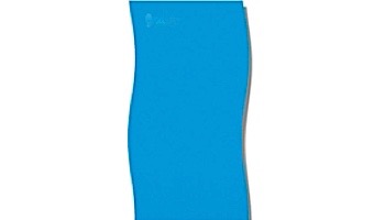 Solid Blue 8' Round Standard Gauge Overlap Style Liner  NL200-20 | LI84820