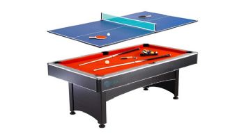 Hathaway Maverick 7-Foot Pool Table with Table Tennis Top | NG1023 BG1023