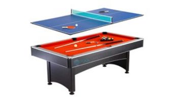 Hathaway Maverick 7-Foot Pool Table with Table Tennis Top | NG1023 BG1023