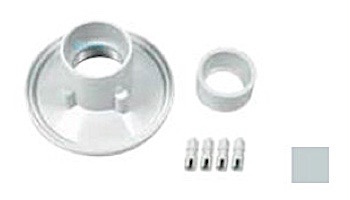 AquaStar Sumpless Bulkhead Fitting with 2" Socket and 1 1/2" Reducer Bushing | White | RND101